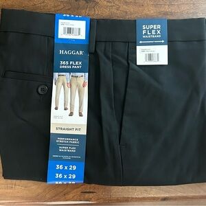 Haggar Black Dress Pants